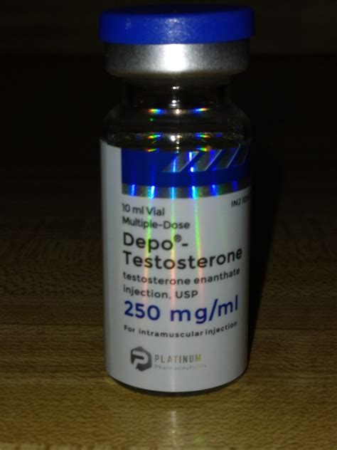 Depo Testosterone Enanthate – 250mg | Platinum Pharmaceuticals