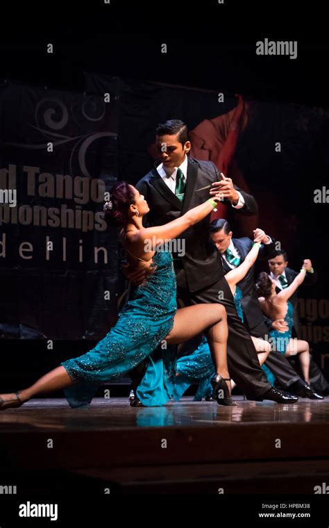 Tango dance group in the World Tango Championships, dance competition ...