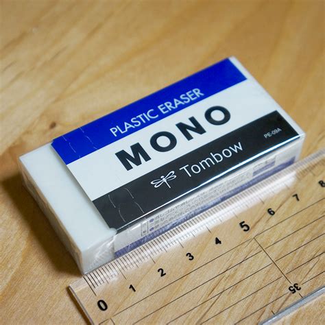 Gomme TOMBOW MONO PLASTIC ERASER PE-09A - B4Comics