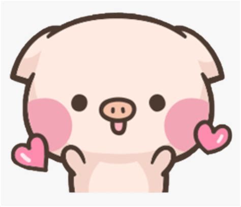 Transparent Cute Pig Png - Cute Pig Stickers, Png Download - kindpng