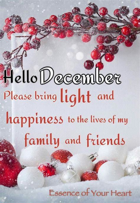 Hello December | Welcome december quotes, Hello december quotes ...