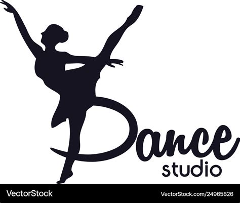 Dance club logo Royalty Free Vector Image - VectorStock