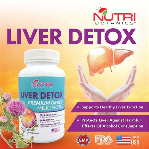Liver Detox Milk Thistle Supplement - Liver Health Supplement - VitaminMall