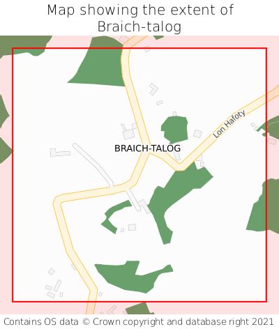 Where is Braich-talog? Braich-talog on a map