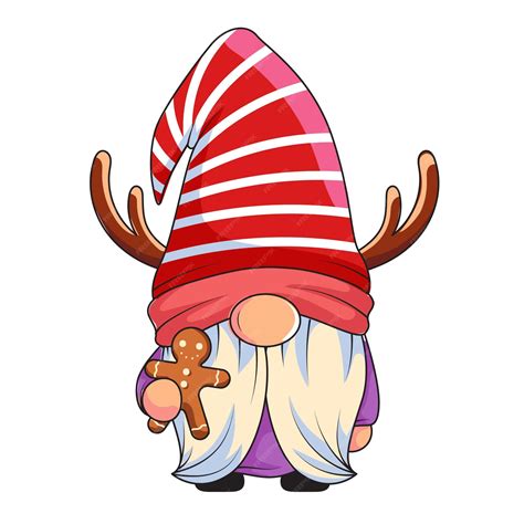 Premium Vector | Christmas gnome