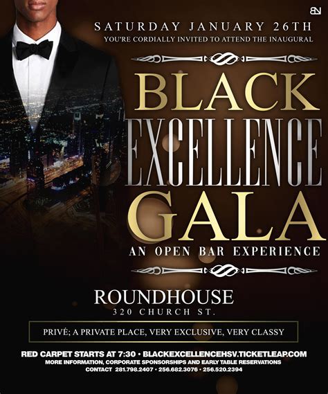 BLACK EXCELLENCE GALA Tickets in Huntsville, AL, United States