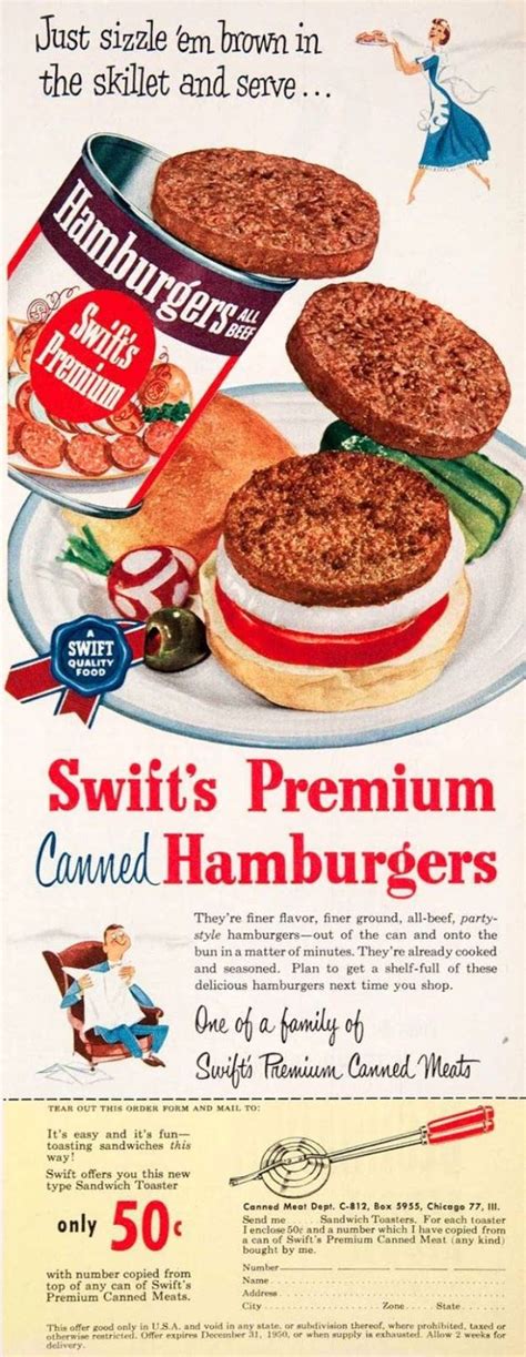 vintage everyday: 33 Bizarre and Totally Outrageous Vintage Food Ads ...