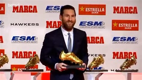 Lionel MESSI wins record 5th European golden shoe award | Mundo Albiceleste