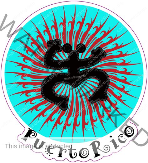 Puerto Rico Taino Coqui Sticker w/ FREE SHIPPING! | Caribbean Trading