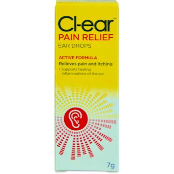 Cl-Ear Pain Relief Ear Drops 7g | medino