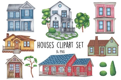 Cute Home Clipart Png