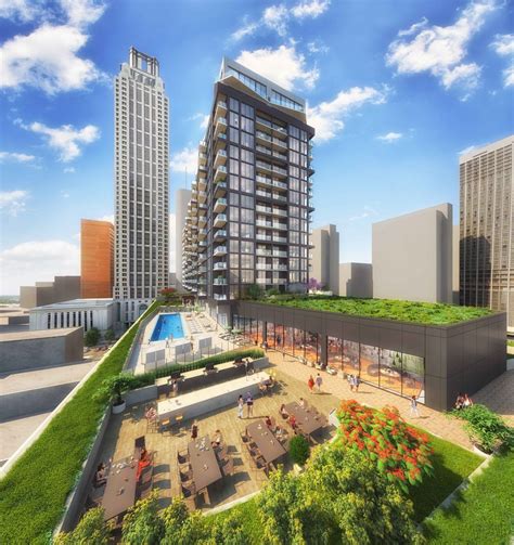 Downtown Atlanta apartment tower atop existing parking garage to launch ...