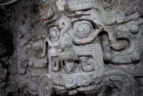 Newly discovered Mayan sun god temple is covered with magnificent masks