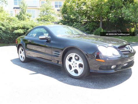 2004 Benz convertible coupe mercedes roadster sl500