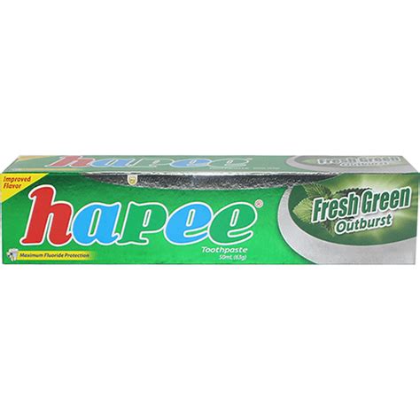 Hapee Toothpaste Green | 50ml | Toothpaste | Walter Mart