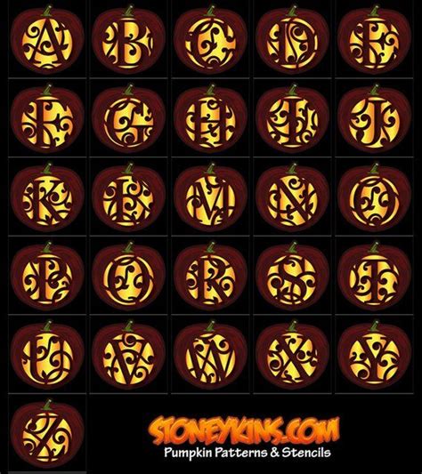 Pumpkin Carving Ideas Letters | [#] New Concept