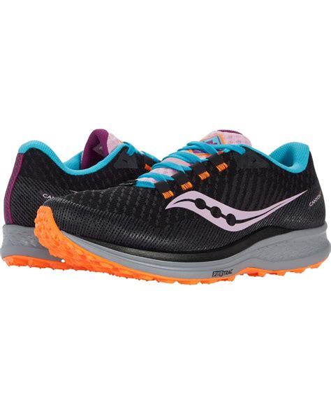 Saucony Canyon Tr Trail Running Shoe in Black - Lyst