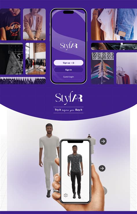 StylAR: Augmented Reality Fashion Try-On App | AR UI/UX on Behance