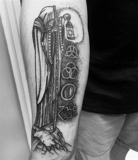 60 Led Zeppelin Tattoos For Men - English Rock Band Ink Ideas