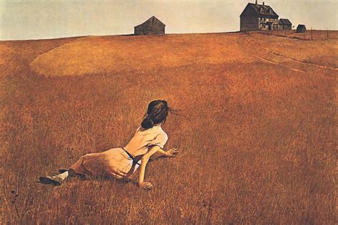 Andrew Wyeth - Christina's World (1948) 16X24 Canvas Art Poster ...