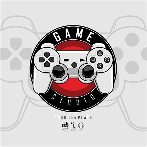 GAME LOGO TEMPLATE READY FORMAT EPS 10 8660520 Vector Art at Vecteezy