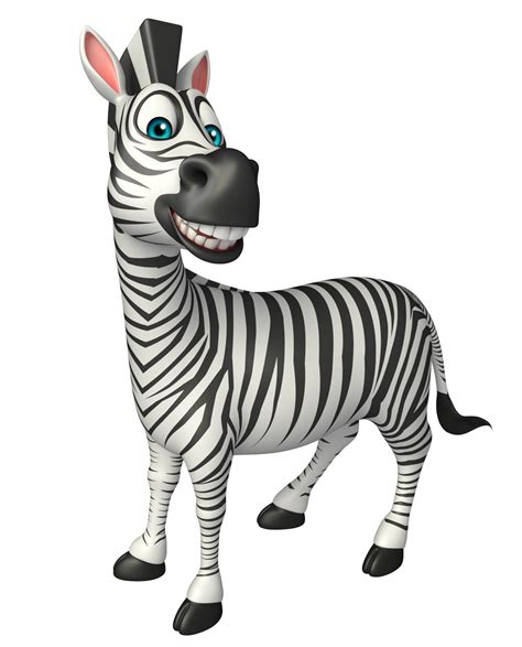 funny Zebra cartoon character - nobe.cz