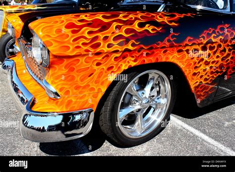 Muscle Car Flames