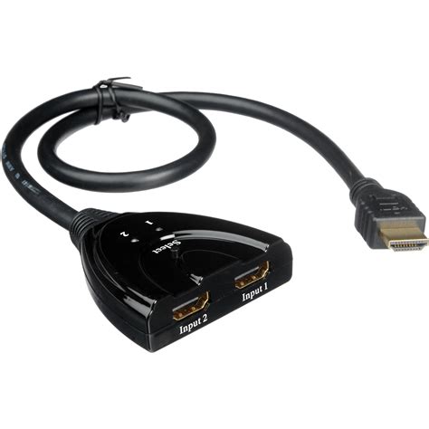 Comprehensive CSW-HD201C 2x1/1x2 HDMI Switcher/Splitter