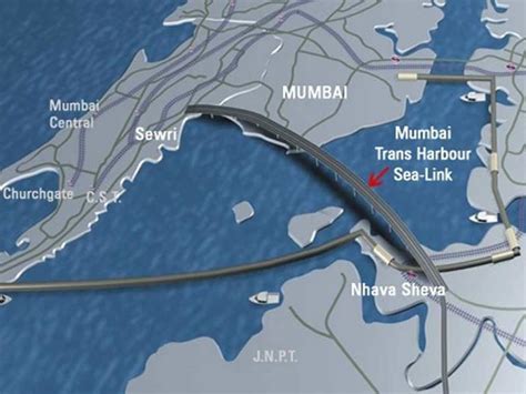 Mumbai Trans Harbour Link Project Map - Barbe Carlita