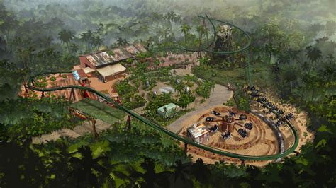 Chessington Reveals New Jumanji Coaster and Land Details - Coaster101