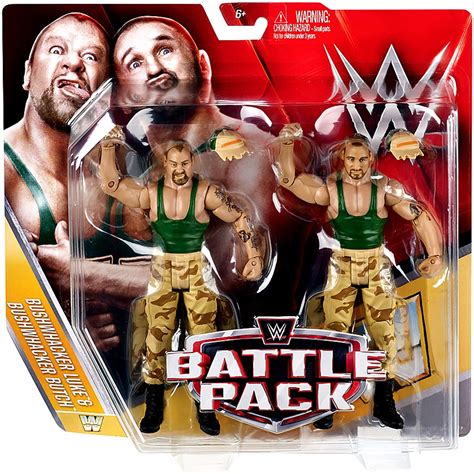 WWE Wrestling Series 40 The Bushwackers 6 Action Figure 2-Pack Mattel ...