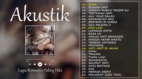 Top 30 Lagu Akustik Romantis Paling Hits ~ Akustik Terbaru 2023 ...