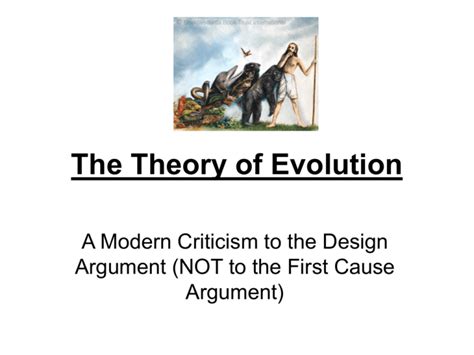 The Theory of Evolution