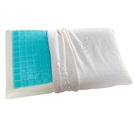 Cool Gel Pillow - it's always cold (yay) Memory Foam Pillow, Gel Memory Foam, Gadgets And Gizmos ...