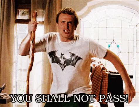 Do Not Pass GIF - Forgettingsarahmarshall Lotr Youshallnotpass GIFs | Say more with Tenor