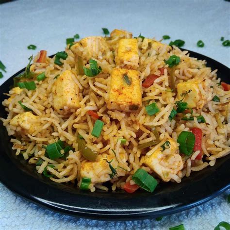 Paneer Fried Rice Recipe | Veg Paneer Fried Rice | How to make Paneer Fried Rice