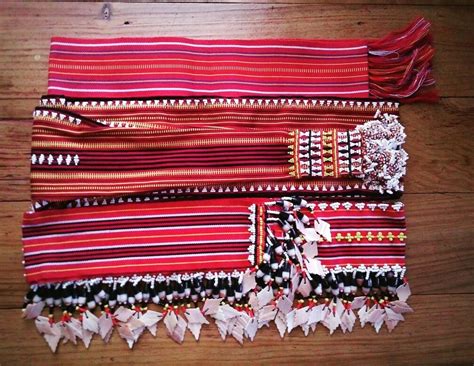 Belts from various ethno-linguistic groups in the Philippine Cordillera ...