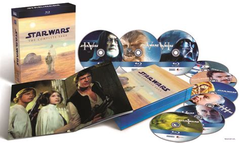 Star Wars The Complete Saga - Blu-ray collector's edition box set - 6 ...