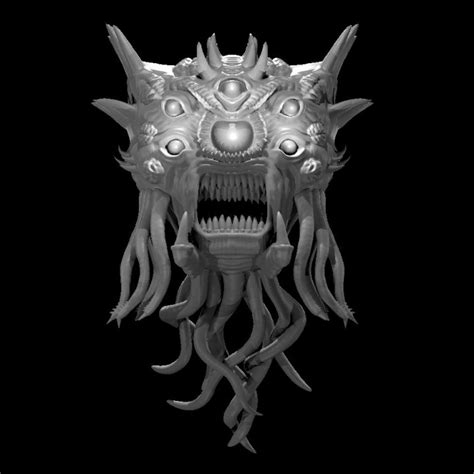 3D Printable Overmind by MCDM by Miguel Zavala