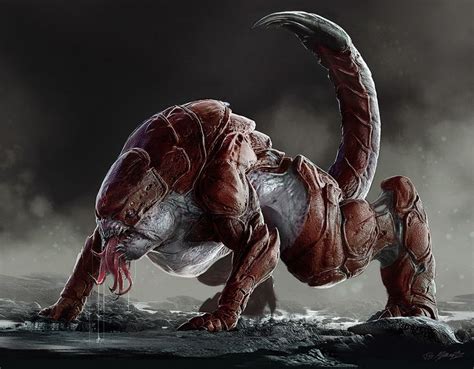 https://www.artstation.com/artwork/oyJqL?utm_campaign=digest Alien Concept Art, Monster Concept ...