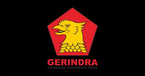 Gerindra Logo - Logo - Sticker | TeePublic