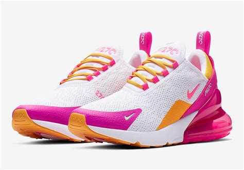 Nike Air Max 270 Women's White Fuchsia Gold CI1963-166 | SneakerNews.com