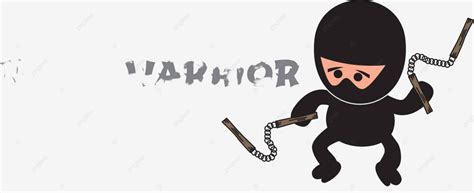 Ninja Boy Cartoon Costume Vector Collection Vector, Cartoon Clipart ...