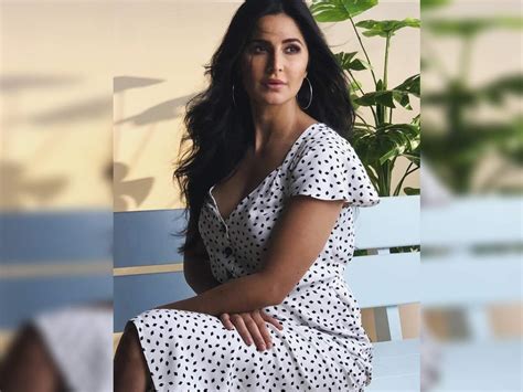 Katrina Kaif aces her look in a basic white dress in her latest ...