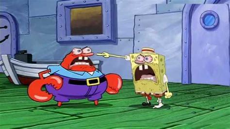 Wasted Spongebob yelling at wasted Mr. Krabs meme template : r ...