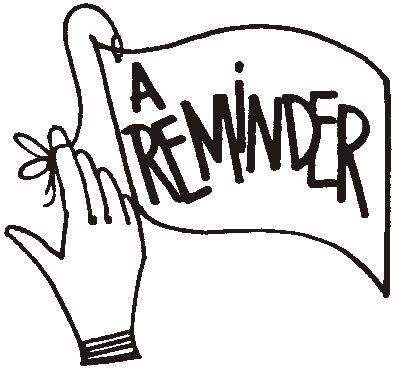 Recent Reminders 13im5s Clipart