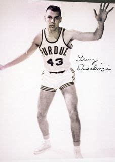 Terry Dischinger: All American, Olympian, All NBA (3) and an Army Veteran; born Terre Haute ...