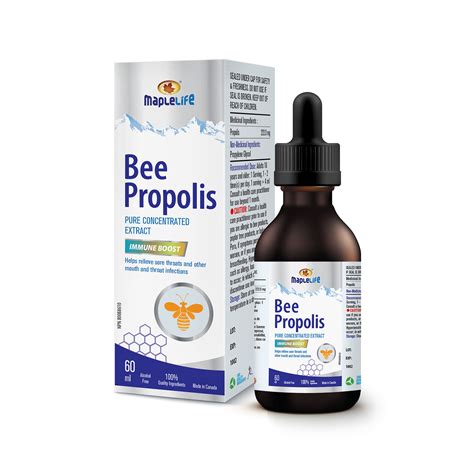 Bee Propolis Pure Concentrated Extract 60 ml - Family Care Nutrition