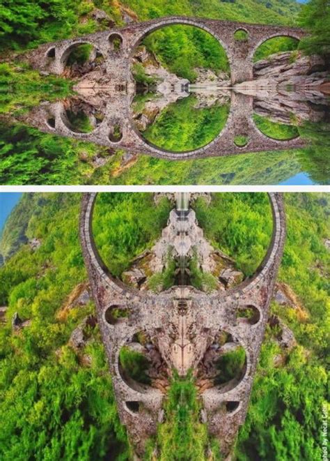 The Devil’s bridge in Bulgaria. It’s called like that because if you turn an image of the bridge ...