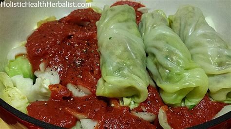 Delicious Stuffed Cabbage Leaves - Holistic Health Herbalist